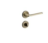 KXCVBNKLJ Door Handle with Lock Indoor Invisible Secret Door Lock Single Tongue Indoor Handle Zinc Alloy Multiple Sizes(Bronze A01 218)