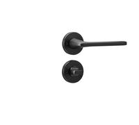 KXCVBNKLJ Door Handle with Lock Indoor Invisible Secret Door Lock Single Tongue Indoor Handle Zinc Alloy Multiple Sizes(Yahei A01 218)