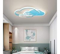 KXEcoLife 32W 42W Dimmable Ceiling Light, Modern LED Close to Light fixtures Chandelier 3-Color Change Mode, Flush Mounted Chandeliers for Play Room Bedroom Nursery Decor Made in China