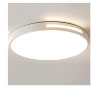 KXEcoLife Ceiling Lamp White Circular Panel Side-Illuminated Household Light Personalized Flat Lights Fixtures Energy Saving for Bedroom Living Room Kitchen Office Hallway(Blanc,19.7in