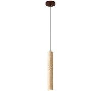 KXEcoLife Modern Black Marble Pendant Light for Kitchen Island 11" Adjustable LED Spotlights Long Tubes Dimmable Ceiling Fixtures Sl ining Room Chandeliers.