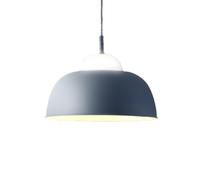 KXEcoLife Modern Minimalist Semi Circular Pendant Light 1 Metal Chandelier Ceiling Fixture for Bedroom Restaurant Hallway Creative Lighting Design