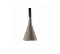KXEcoLife Modern Nordic Style Colored Concrete Pendant Light Single Head Ceiling Lamp with E27 Base Ideal for Kitchen Island and Porch Lighting Contemporary Hanging Fixture
