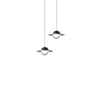 KXEcoLife Modern Simple Dining Room Luxury Chandelier,2 Heads Led Three Small Light,Single Head Hanging Ceiling Lamp,for Bar Lighting Lanterns/2