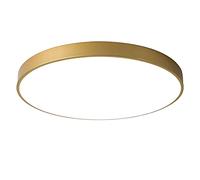 KXEcoLife Round Macaron LED Ceiling Light, Flush Mount Children's Room Lamp Nordic Modern Lighting For Nursery, Kids Bedroom, Dining Room,+Warm White-60cm 48W