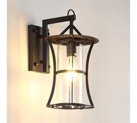 KXEcoLife Wall Lamp,European Light Waterproof Industrial Barn E27 European Retro Outdoor Lighting Exterior Fixture,Chandelier