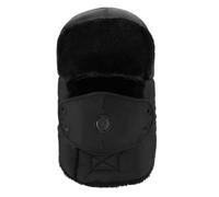 KXF Winter Waterproof Trapper Hat Russian Ushanka Hat Windproof Thermal Velvet Lined Earflap Cap for Men Women Outdoor Sports Warm Hat for Skiing Cycling Fishing Cold Weather Hat Water Resistant Cap
