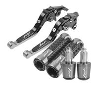 KXGHC for FZ1 2001 2002 2003 2004 2005 Motorcycle Accessories Brake Clutch Lever Knobs Handlebar Hand Grips Ends