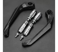 KXGHC Handlebar Brake Clutch Levers Hand Guard Protector Motorcycle Accessories for NX650J-X NX 650 1988-1999 1998 1997 1996