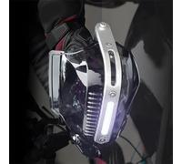 KXGHC Motorcycle Hand Guards for A&prilia Sr Rs Rs50 Sr 50 Sxv Pegaso 650 Handguard Shield Windproof Handlebar Handle Protector with Light