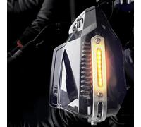 KXGHC Motorcycle Hand Guards for A&prilia Sr Rs Rs50 Sr 50 Sxv Pegaso 650 Handguard Shield Windproof Handlebar Handle Protector with Light