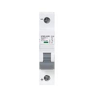 KXIWLUFV Din Rail DC MCB 6KA 1P 250V Mini Circuit Breaker 6A 10A 16A 20A 25A 32A 40A 50A 63A 1Pcs(25v)