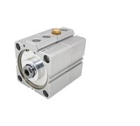 KXIWLUFV SDAT 50 Series Duplex Type Double Acting Pneumatic Compact air Cylinder 50mm bore to 5 10 15 20 25 30 35 40 45 mm Stroke (Sdat50x40x0,-S)