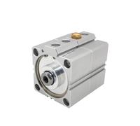 KXIWLUFV SDAT32 Series Double-Type Double-Acting Compact Cylinder 32 mm bore to 5 10 15 20 25 30 35 40 45 50 Stroke(Sdat32x20x0,-B male thread)
