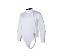 KXJPIZIYB Fencing Clothing, Fencing Tops for Adults and Children, Daily Training Clothes, 350N, for Foil/Epee/Saber Fencing Gear(White Right hand,56#)