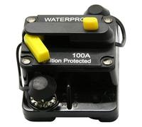 KXJQBM 30A50A100A150A300A Resettable Circuit Breaker 12V-48V Recovery Yacht RV Truck Universal Yacht Marine Hardware(100A)