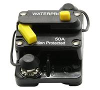 KXJQBM 30A50A100A150A300A Resettable Circuit Breaker 12V-48V Recovery Yacht RV Truck Universal Yacht Marine Hardware(50A)