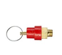 KXJSYL Tool 1pc 1/3/4/5/6/7/8KG BSP 1/8 "1/4" 3/8 "1/2" Male Air Compressor Safety Relief Valve Pressure Release Regulator For Pressure Piping(1,7KG)