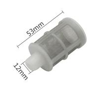 KXJSYL Tool 1PC 8mm 10mm 12mm Interface Stainless Steel Mesh Siphon Net Filter Irrigation Aquarium supplies Diaphragm Pump Filtration Supplies(12mm)
