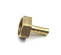 KXJSYL Tool 1PC Pagoda Connector 8 Mm Hose Barb Connector, Hose Tail Thread 1/8 1/4 3/8 1/2 Inch Thread (PT) brass Water Pipe Fittings(PCF,1/2")