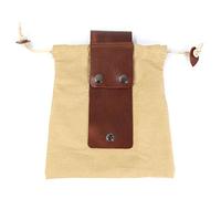 KXJSYL Tool 1pc Portable Outdoor Foraging Bag Fruit Picking Pouch Collapsible Berry Puch Storage Leather Bushcraft Canvas Bag Hiking Camping(Khaki)