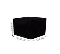 KXJSYL Tool 1pc Printer Dust Cover Home Office Copier Protective Cover Waterproof Anti-Static Cover Durable Nylon Fabric(Black 50X40X30cm)