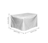 KXJSYL Tool 1pc Printer Dust Cover Home Office Copier Protective Cover Waterproof Anti-Static Cover Durable Nylon Fabric(Silver 45X45X30cm)