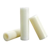 KXJSYL Tool M5 M6 White Nylon Non-Threaded Spacer ABS Round Hollow Standoff Washer PCB Support TV Install Column Pillar(6mm (100pcs),M6.2 (OD 11))