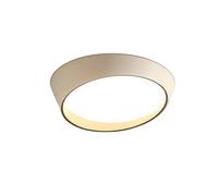 KXKLGWHN LED Flush Mount Ceiling Light, Irregular Round Ceiling Lamp, Three-Color Temperature Adjustable, Close To Ceiling Light Fixtures For Hallway Stairwell
