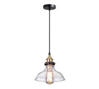 KXKLGWHN Modern Minimalist Style Metal Chandelier, E27 Single Head Hanging Light, Creative Personality Glass Lampshade, Ceiling Pendant Lamp, Restaurant Bar Decorative Lamps
