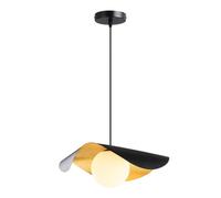 KXKLGWHN Nordic Industrial Style Hanging Lamp, Creative Single Head Pendant Light, E26 Light Source Metal Glass Chandelier, Living Room Corridor Cafe Decorative Lighting Fixtures
