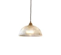 KXKLGWHN Nordic Style Chandeliers, Creative Personality Bowl -shaped Glass Pendant Lamp Lampshades, E27 Light Source Single Hanging Light, Restaurant Bar Decoration Lighting Fixtures