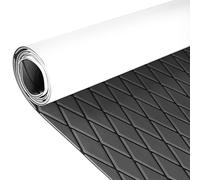 KXKZREN EVA Foam Boat Flooring Decking Sheet 6mm Thick 74.8"x27.6" / 93.8"x43.9" Diamond Anti-slip Marine Flooring Mat Self Adhesive Deck Floor for Bass Boat Yacht Motorboat RV Cooler Tops