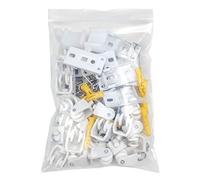 KXLife Accessories Kit for Flexible Ceiling Curtain Track, Bendable Curtain Track Hardware Set (Accessories Set)