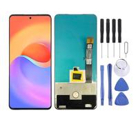 KXPASUKOJX AMOLED Material LCD Screen for ZTE S30 Pro A2122H With Digitizer Full Assembly(Black)
