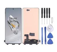 KXPASUKOJX Cellphone Spare Parts for OnePlus 12 PJD110 AMOLED LCD Screen with Digitizer Full Assembly (Black)