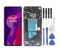 KXPASUKOJX Cellphone Spare Parts for OnePlus 9RT 5G MT2110 AMOLED LCD Screen Digitizer Full Assembly with Frame