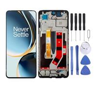 KXPASUKOJX Cellphone Spare Parts for OnePlus Nord N30 5G 2023 CPH2513 LCD Screen Digitizer Full Assembly with Frame (Black)