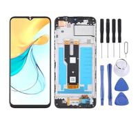 KXPASUKOJX for ZTE Axon 50 Lite 8050 LCD Screen Digitizer Full Assembly with Frame (Black)