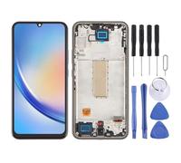 KXPASUKOJX LCD Screen for Galaxy A34 5G SM-A346B OLED LCD Screen Digitizer Full Assembly with Frame