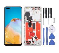 KXPASUKOJX LCD Screen for Huawei P40 Pro TFT LCD Screen Digitizer Full Assembly with Frame, Not Supporting Fingerprint Identification