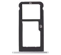 KXPASUKOJX SIM Card Tray + Micro SD Card Tray for ZTE Blade Z Max Z982 (Silver)
