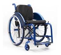 KXPSWGE Sports and Leisure Wheelchair, Adult Self-propelled Lightweight Folding Aluminum Alloy Shock-Absorbing Wheelchair,Manual Chair,Quick Release Rear Wheels(E,Seat Width 40cm/15.7in)