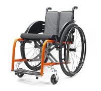 KXPSWGE Sports Wheelchair for Adults, Folding Lightweight Wheelchair with 24 inch Quick Release Wheels and Comfortable Cushions, Self Propelled Manual Wheelchairs(E,Seat Width 40cm/15.7in)