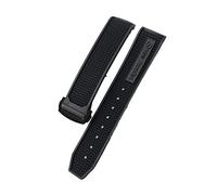 KXQYIKYI 19mm 20mm 21mm 22mm Rubber Soft Watch Bands For Omega Speedmaster AT150 Seamaster 300 Seamaster 007 James Bond Bracelet Strap