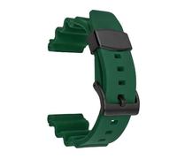 KXQYIKYI 22mm Fit for Seiko Prospex SKX007 Tuna Sumo Turtle Metal Ring Rubber Watch Strap Diving Sport Silicone Replacement Watch Bracelet