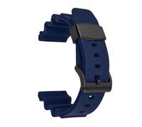 KXQYIKYI 22mm Fit for Seiko Prospex SKX007 Tuna Sumo Turtle Metal Ring Rubber Watch Strap Diving Sport Silicone Replacement Watch Bracelet