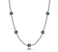 KXQYIKYI 925 sterling silver necklace for women bridal wedding chocker necklaces jewelry birthday