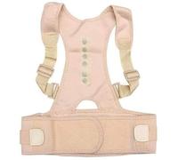 KXQYIKYI Adjustable Adult Correction Belt Sitting Back Posture Corrector Magnetic Therapy Posture Brace Shoulder Spine Back Brace Support (Color : Black, Size : XX-Large) Tools