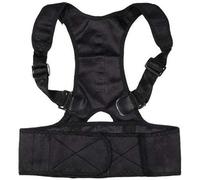 KXQYIKYI Adjustable Adult Correction Belt Sitting Back Posture Corrector Magnetic Therapy Posture Brace Shoulder Spine Back Brace Support (Color : Black, Size : XX-Large) Tools